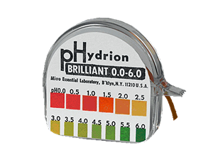 Hydrion S/R Dispenser 0.0-6.0